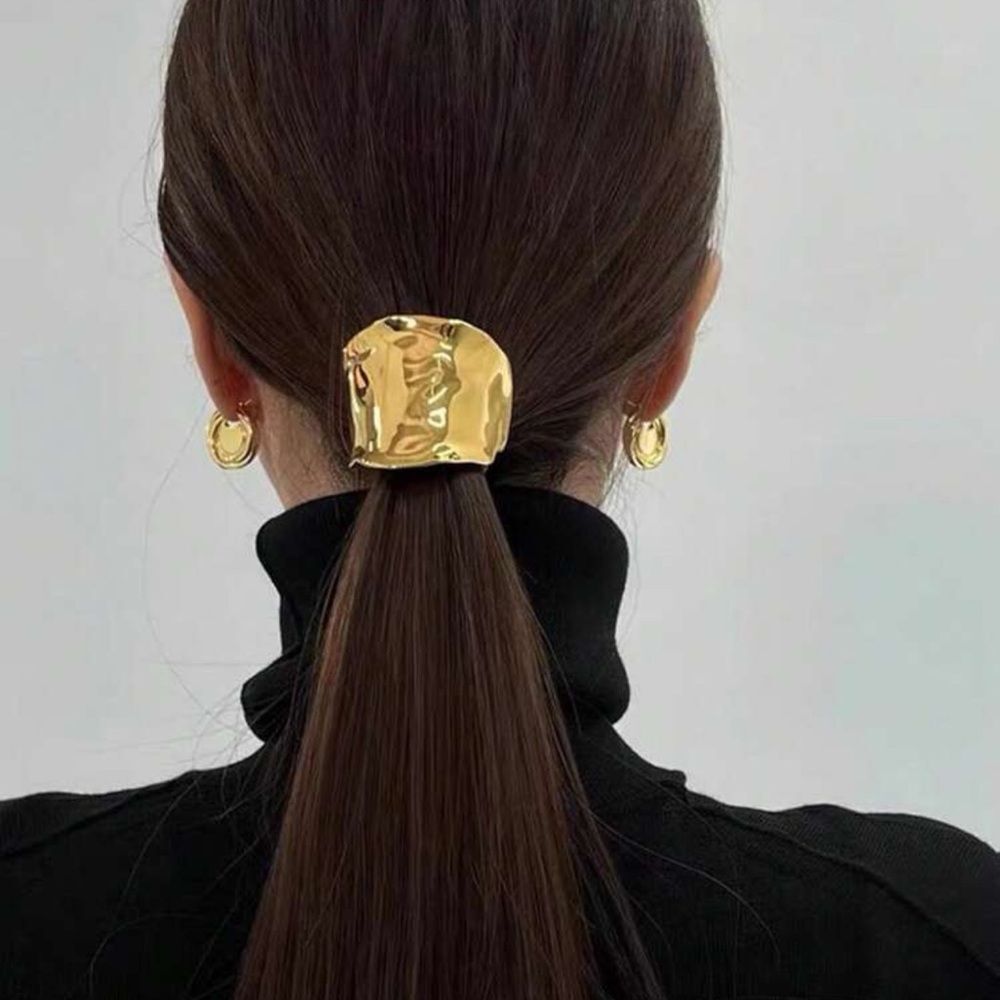 Gold Textured Hair Accessory A1621